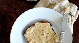 White Chocolate Pretzel Peanut Butter | Bakerita.com