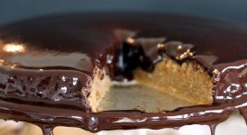 Latte Cake with Boiled Fudge Frosting | Bakerita.com