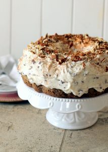 Carrot Cake with Pecan Cream Cheese Frosting | Bakerita.com