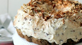Carrot Cake with Pecan Cream Cheese Frosting | Bakerita.com