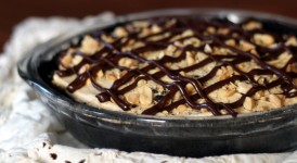 Chocolate Peanut Butter Mousse Pie | Bakerita.com