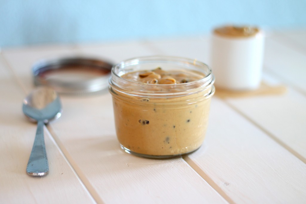 White Chocolate Espresso Peanut Butter from Bakerita.com