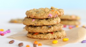 Sunbutter Oatmeal Cookies | Bakerita.com