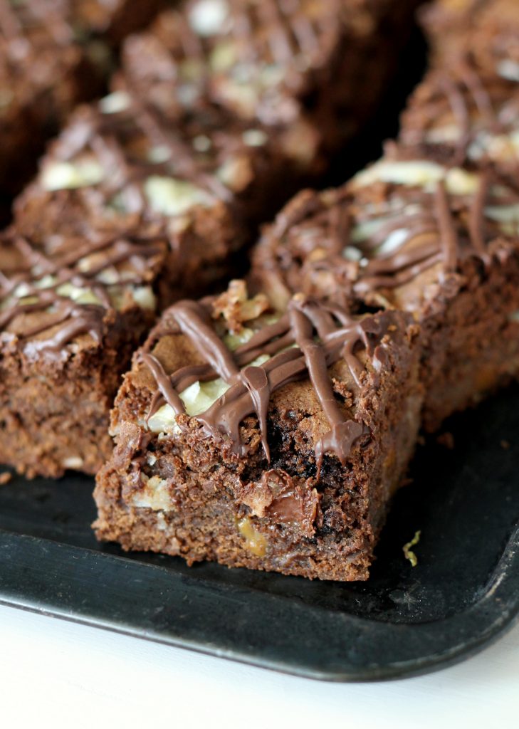 Chocolate Coconut Caramel Bars