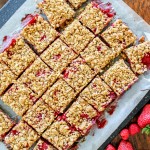 These Berry Delicious Crumb Bars are strawberry and raspberry filled crumb bars that are adaptable, portable, and most importantly, super delicious!