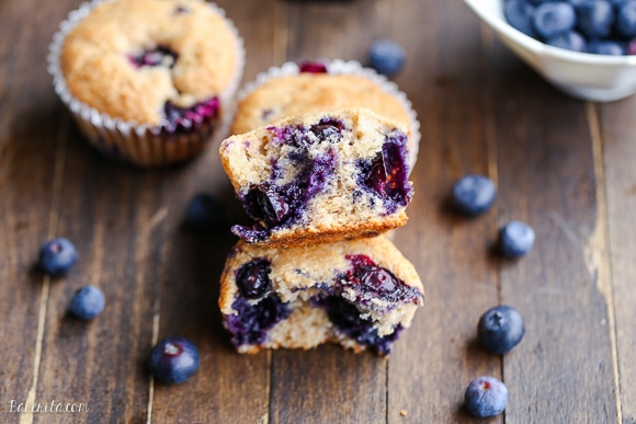 You would never know these Vegan Blueberry Muffins were made without eggs due to their light texture and incredible flavor! This easy recipe comes together quickly and only uses one bowl.