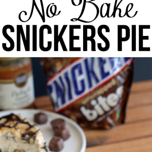 This No-Bake Snickers Pie is easy enough to whip up on the busiest days, doesn't require turning on the oven, and delicious enough that you'll crave it all the time!