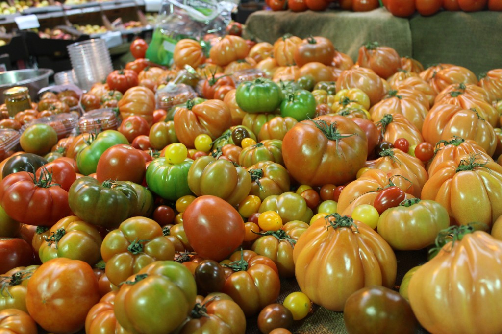 Heirloom Tomatoes from Borough Market, London | Bakerita.com