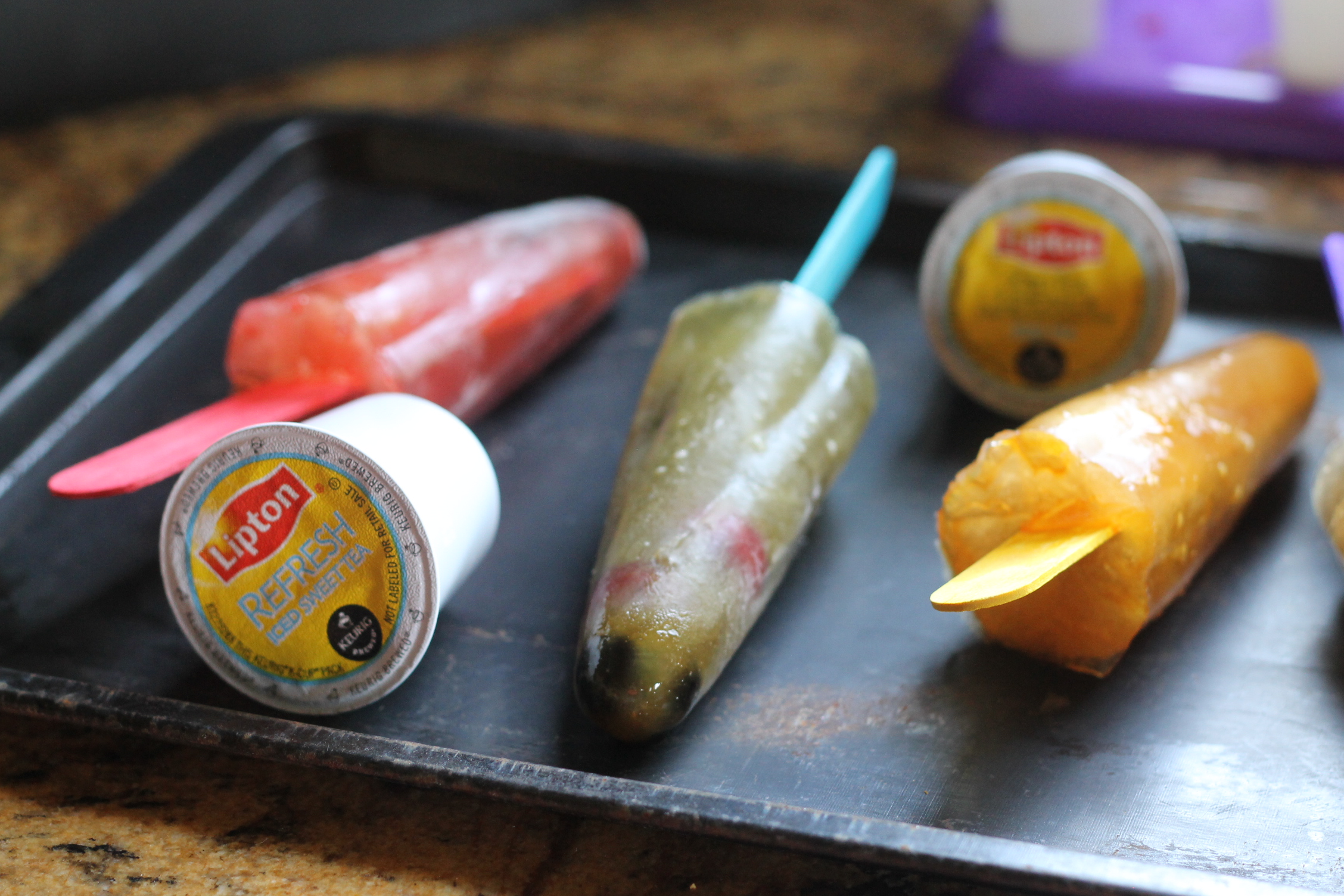 Iced Tea Popsicles Bakerita
