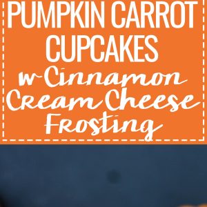 These Pumpkin Carrot Cupcakes with Cinnamon Cream Cheese Frosting are a sweet fall flavored twist on your favorite veggie cake! They're super moist and tender thanks to the pumpkin and carrot, and the cinnamon makes the cream cheese frosting taste even more delicious.