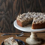 This Banana Crumb Cake is a stepped up version of the best banana bread you've ever had! It's full of banana flavor, and the pecan crumb topping puts it over the top. It's also dairy free.