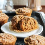These Vegan Pumpkin Spice Latte Muffins are your favorite fall drink recreated in soft, sweet muffin form! These are the best comforting fall breakfast or snack.