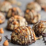 These Magic Bar Macaroons have all of the flavors of one of my favorite cookie bars, Magic Bars, in macaroon form! Chocolate chips, butterscotch, and walnuts make these naturally gluten-free cookies even more delicious.