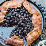 This Blueberry Galette is a delicious dessert that's easier to make than a pie, with the same fruity filling and super flaky crust. This healthier dessert is gluten free, Paleo-friendly, and refined sugar free.