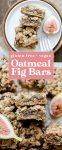 These Oatmeal Fig Bars are one of my favorite ways to use fresh figs! These gluten-free + vegan bars taste like healthy Fig Neutons, but without the guilt or refined sugar. Enjoy them for breakfast or as a snack!