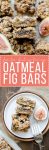 These Oatmeal Fig Bars are an incredible way to use your fresh figs! These gluten-free + vegan bars taste like Fig Neutons, but without the guilt or refined sugars. Enjoy them for breakfast or as a snack!