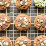 These Paleo Pumpkin Muffins, made with coconut flour and almond butter, are moist, fluffy, and lightly spiced with cinnamon and nutmeg. These healthy muffins make a great breakfast or snack and freeze well.