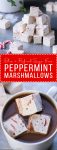 These Paleo Peppermint Marshmallows are exactly what your hot chocolate needs! They're light, fluffy, and easier to make than you'd think. This recipe is Paleo + refined sugar free, with a beautiful swirl of homemade red food coloring!