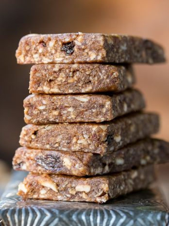 This Apple Pie Larabar Copycat Recipe is super simple and incredibly delicious - it requires no baking, and it's the perfect gluten-free, Paleo, vegan, and Whole30-friendly snack.