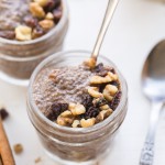 This Cinnamon Raisin Chia Pudding is an irresistibly delicious breakfast or snack made with only five ingredients and five minutes of prep. It's made with almond milk and naturally sweetened with dates, making it Paleo, vegan, and Whole30-compliant.