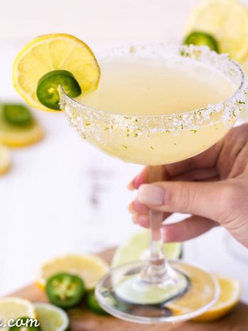 This Pacific Rim Margarita is a refreshing, tropical drink that you'll love sipping on! It's flavored with citrus and has a spicy coconut twist. Enjoy responsibly!