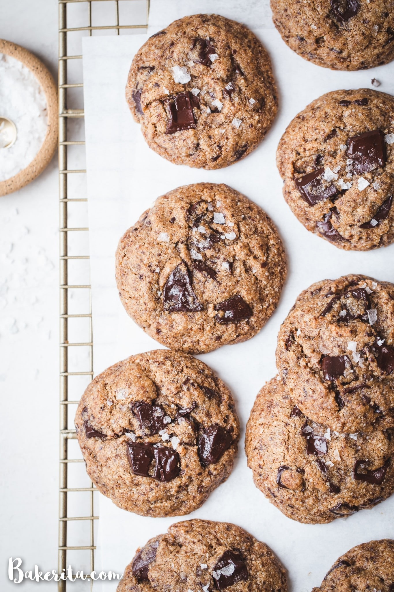 Vegan Levain Chocolate Chip Cookies - Make It Dairy Free