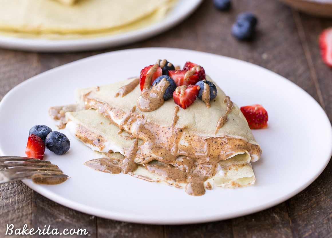Banana Crepes with Nutella Recipe - We are not Martha