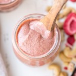 If you're a homemade nut butter fan, you must try this irresistible Strawberry Cashew Butter! Flavored with freeze dried strawberries and vanilla bean, this Paleo, vegan, sugar free + Whole30-friendly treat will be a new favorite.