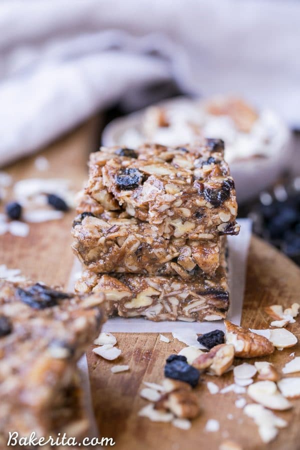 Trail Mix Granola Bars {Easy No Bake Recipe} – IAHPB