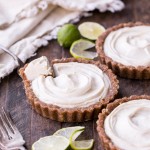 These No-Bake Lime Tarts are smooth and creamy with a bright, refreshing lime flavor. These no-bake, raw tarts are easy to make and they're gluten-free, paleo, and vegan. They're the perfect cool summer treat!