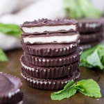These Chocolate Peppermint Cups have a coconut butter peppermint filling, surrounded by homemade dark chocolate. You'll love these easy to make, gluten-free, paleo, and vegan homemade peppermint patties.