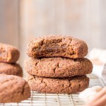 These Soft Gingerbread Cookies will be a holiday staple! They're incredibly chewy with tons of flavor from the molasses and warm spices. These gluten-free, paleo, and vegan cookies are sure to be a hit.