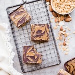 These Chocolate Almond Butter Crispy Bars are crunchy, rich, and absolutely delicious! There is no baking necessary so they're super quick and simple to make with only 7 ingredients.
