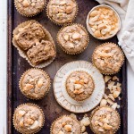 These Macadamia Nut Coconut Banana Muffins are tender, moist, and perfectly sweet for breakfast. Slathered with a little jam or nut butter, these gluten-free and vegan banana muffins make a wonderful snack or breakfast that will keep you satiated for hours.