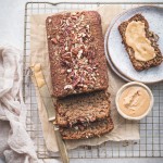 A slice of this gluten-free and vegan Cinnamon Swirl Banana Bread makes the perfect easy breakfast, snack, or even dessert! This soft and sweet loaf is especially delicious when slathered with some vegan butter or nut butter.