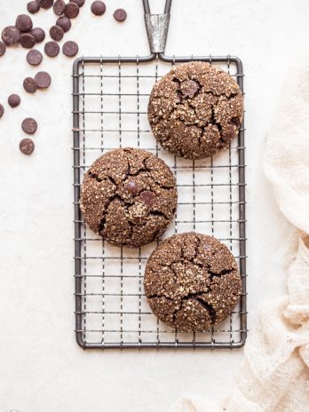 You'll want to make a double batch of these Gluten-Free Vegan Chocolate Crinkle Cookies - one for you, and one to share! These paleo-friendly cookies are perfect for lunchboxes, the holidays, or even a weeknight dessert - thankfully, they come together quickly!