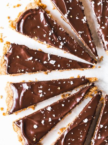 This Gluten-Free Vegan Shortbread recipe tastes rich and buttery - without the butter. This simple recipe is made with just FOUR ingredients and can be topped with chocolate for an extra-special holiday treat.