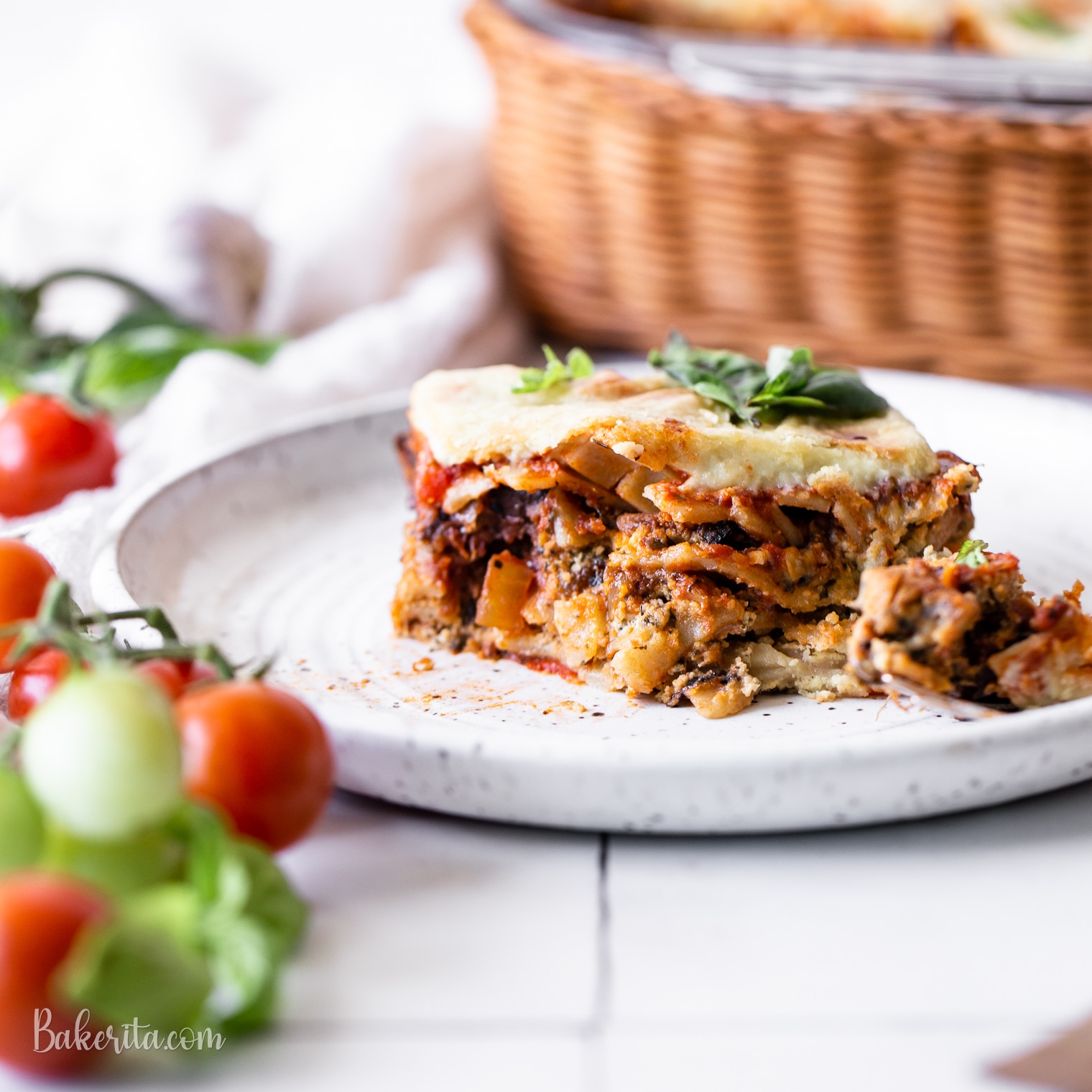 The Best Vegan Lasagna • Bakerita