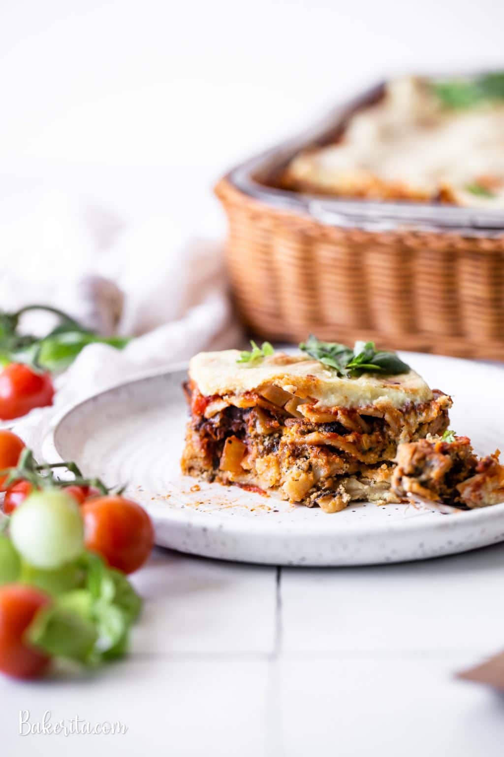 The Best Vegan Lasagna • Bakerita