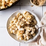 Simple and quick to make, this Easy Vegan Mac and Cheese recipe will satisfy even the pickiest of eaters! It's made with just 8 whole ingredients - no processed vegan cheeses here. This recipe comes together quickly for an easy dinner and is easily made gluten-free. 