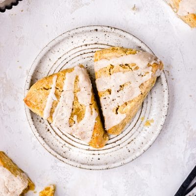 Gluten-Free Vegan Vanilla Scones