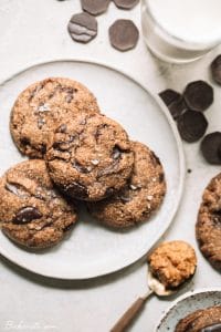 Chewy Miso Chocolate Chip Cookies