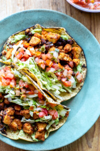 Tofu Tacos with Black Beans
