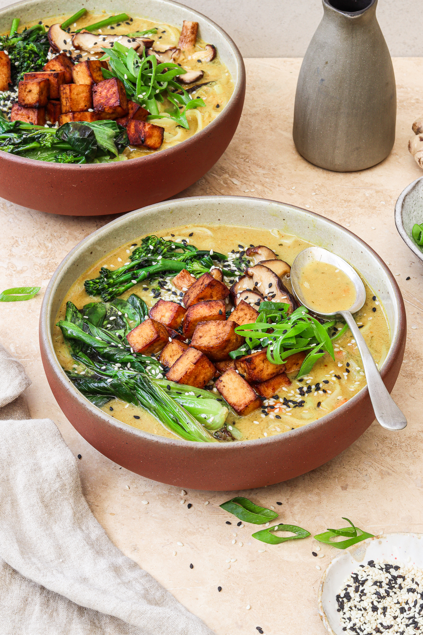 Creamy Coconut Curry Noodles-image